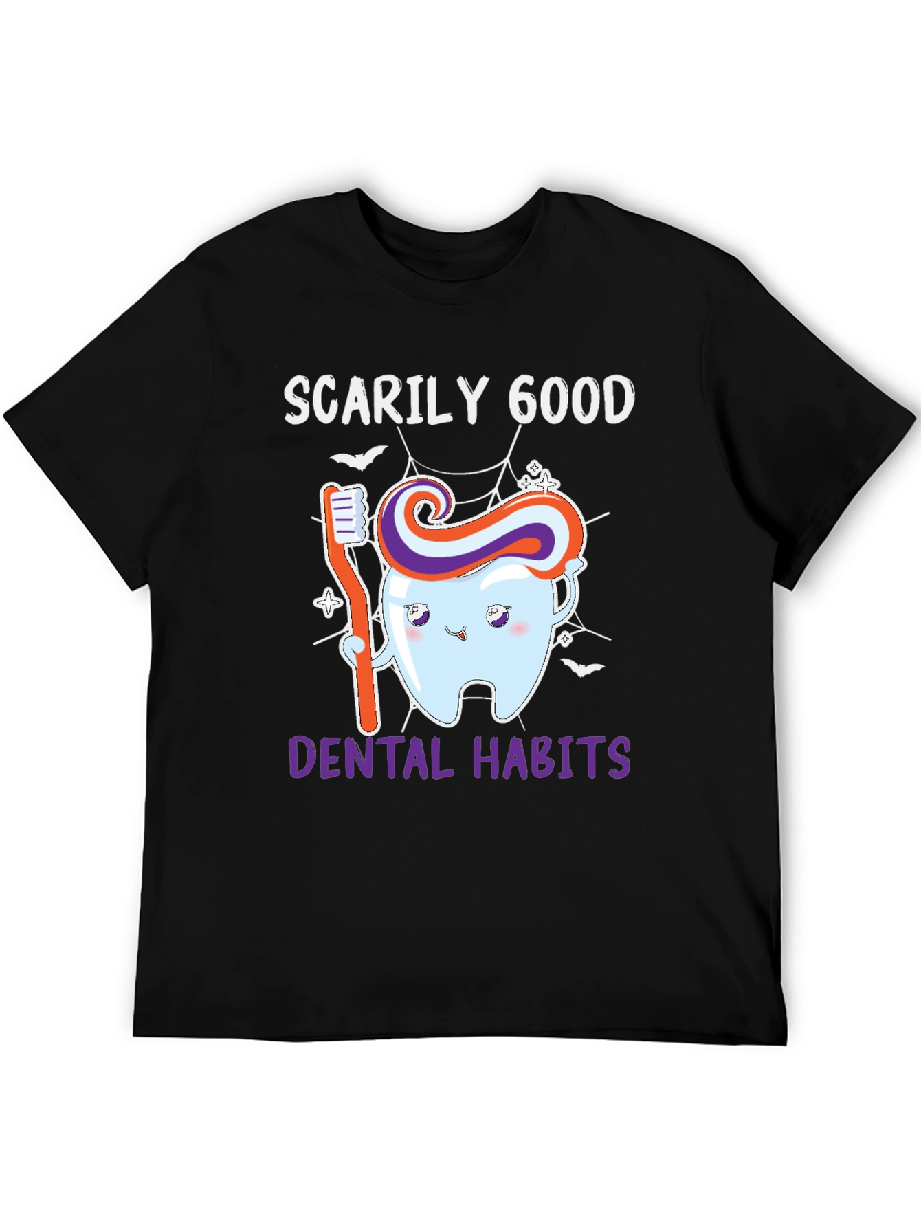 Scarily Good Dental Habits Halloween T-Shirt