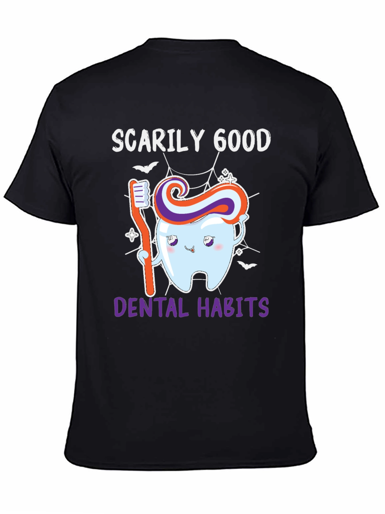 Scarily Good Dental Habits Halloween T-Shirt
