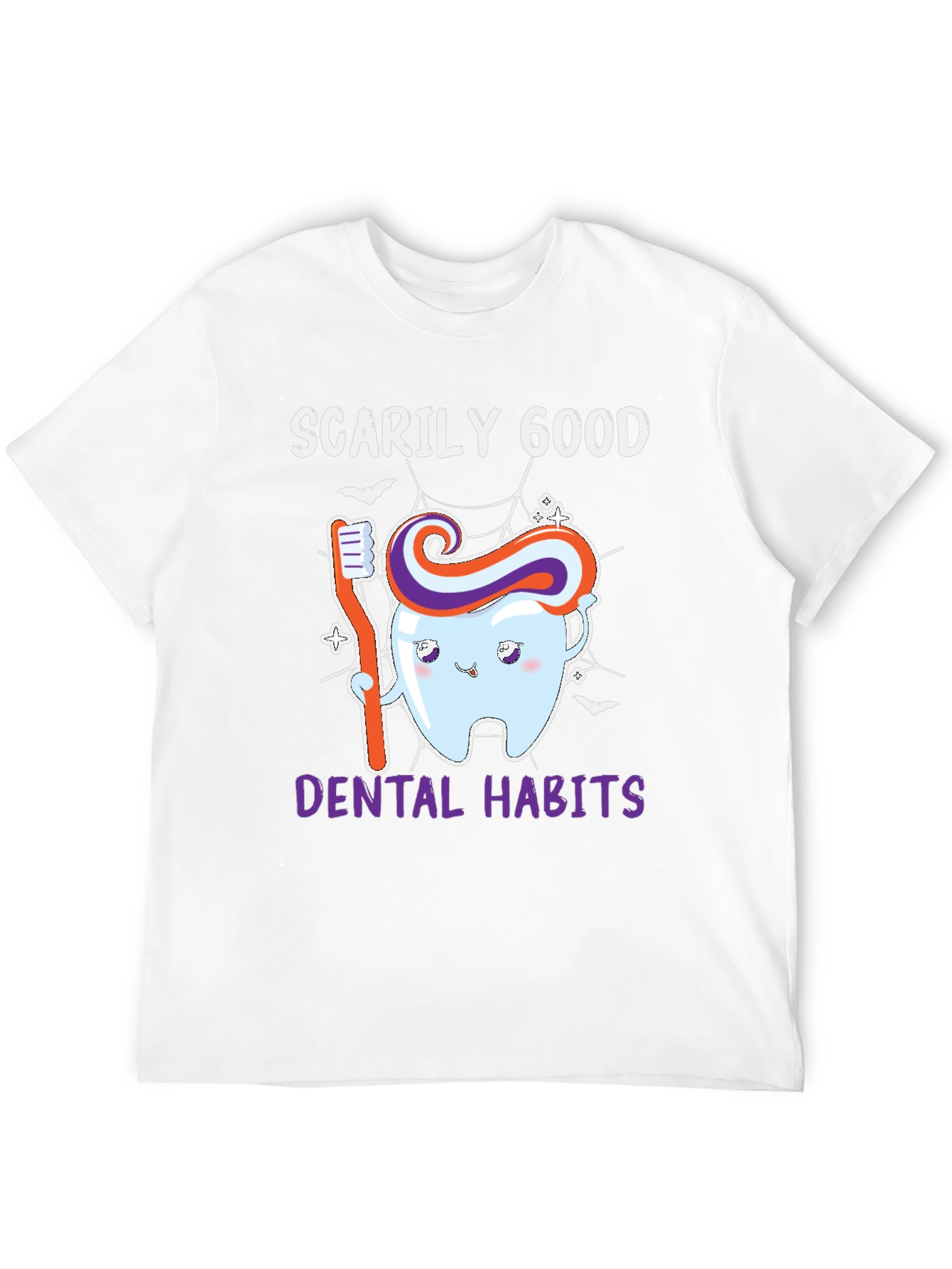 Scarily Good Dental Habits Halloween T-Shirt
