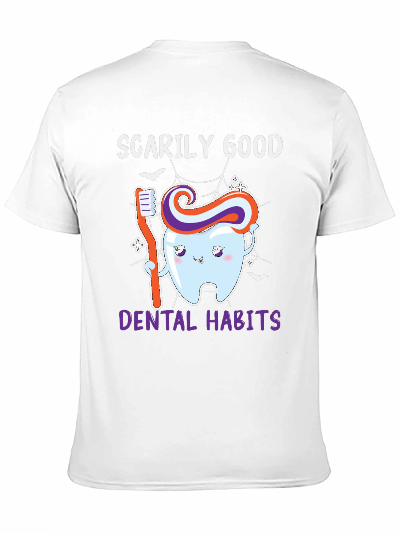 Scarily Good Dental Habits Halloween T-Shirt