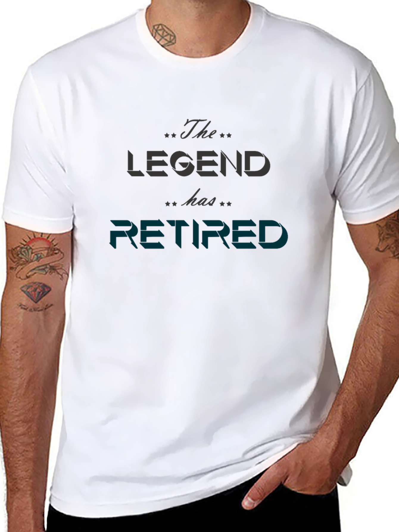 The Legend Has Retired Graphic T-Shirt