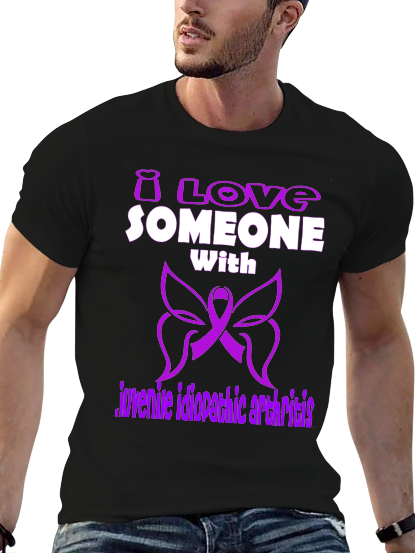 I Love Someone With Juvenile Idiopathic Arthritis T-Shirt