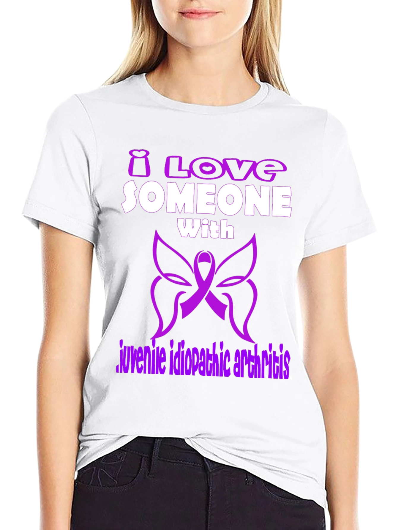 I Love Someone With Juvenile Idiopathic Arthritis T-Shirt