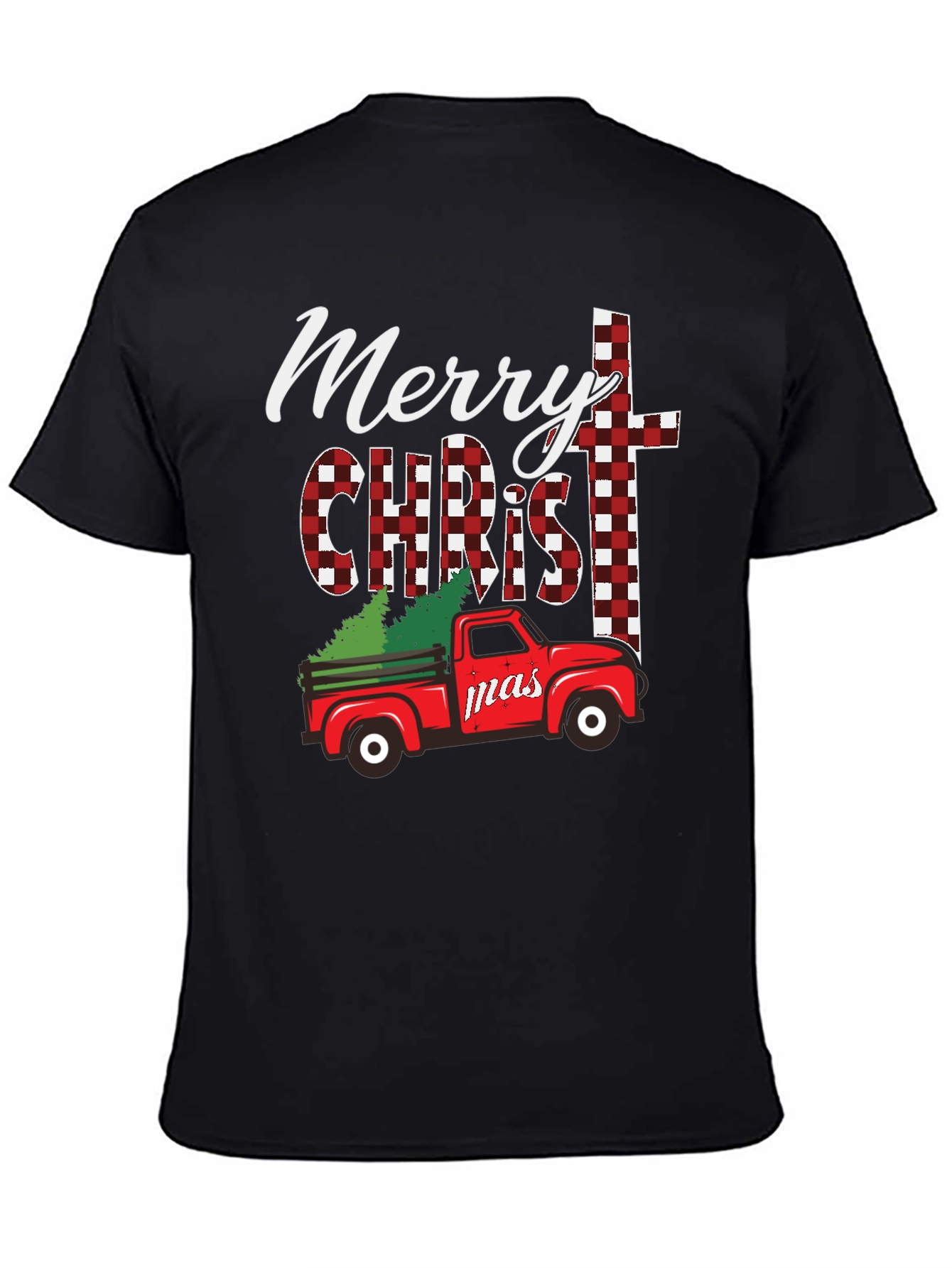 Merry Christmas Truck Graphic Tee