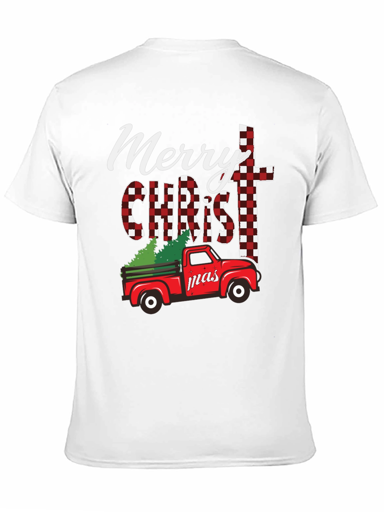 Merry Christmas Truck Graphic Tee