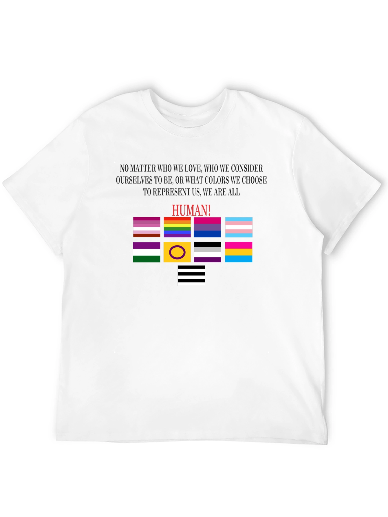 Inclusive Human Pride T-Shirt