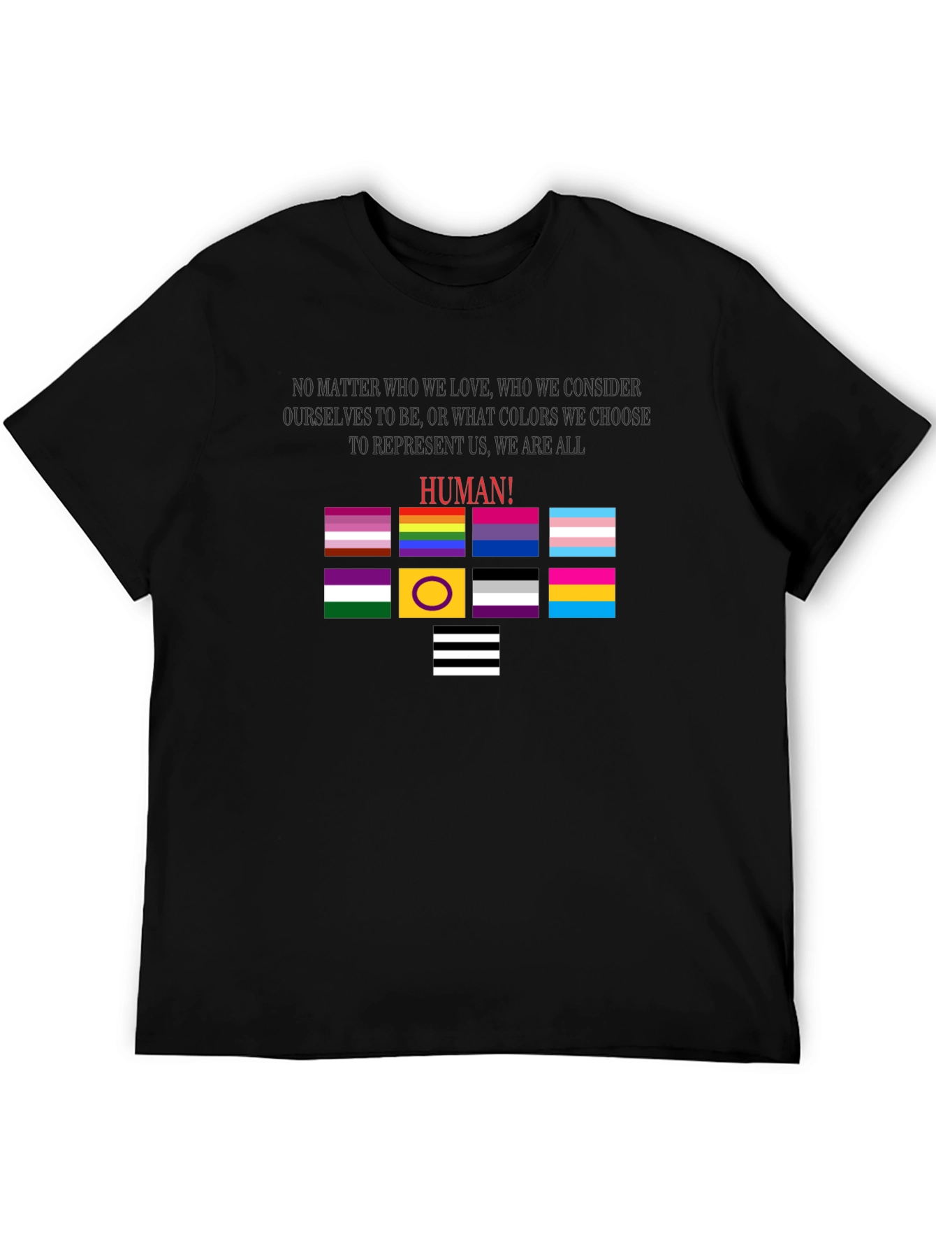 Inclusive Human Pride T-Shirt