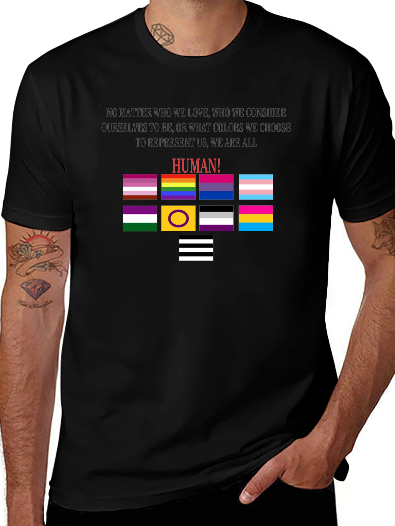 Inclusive Human Pride T-Shirt