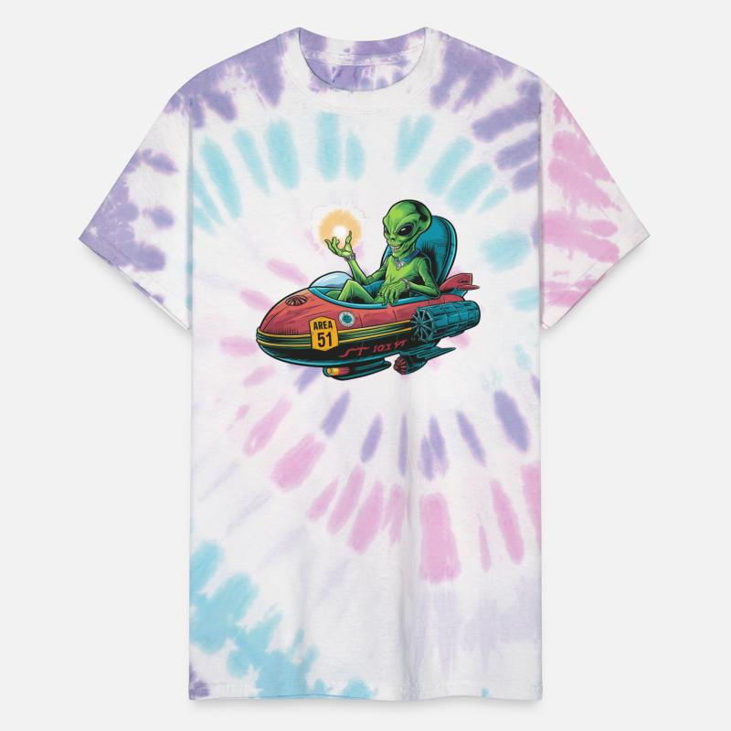 Alien in Area 51 Craft