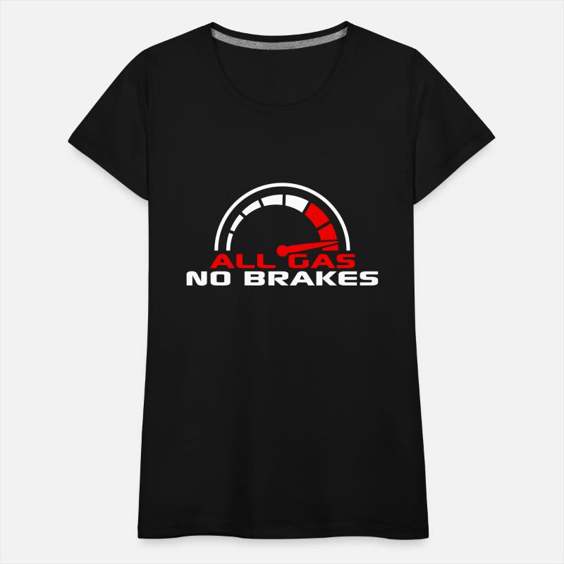 All Gas No Brakes Speedometer Racing Car Speed