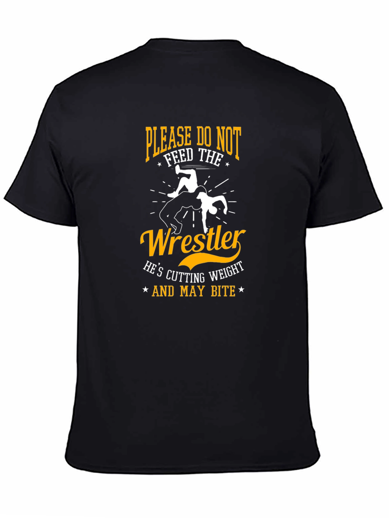 Wrestler Cutting Weight Funny T-Shirt