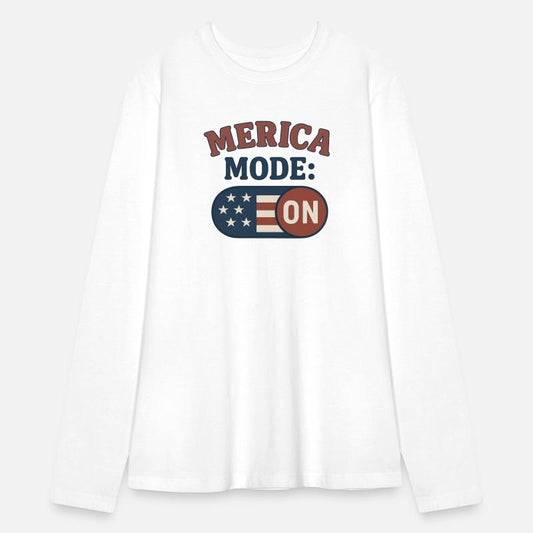 America Mode On Retro Badge