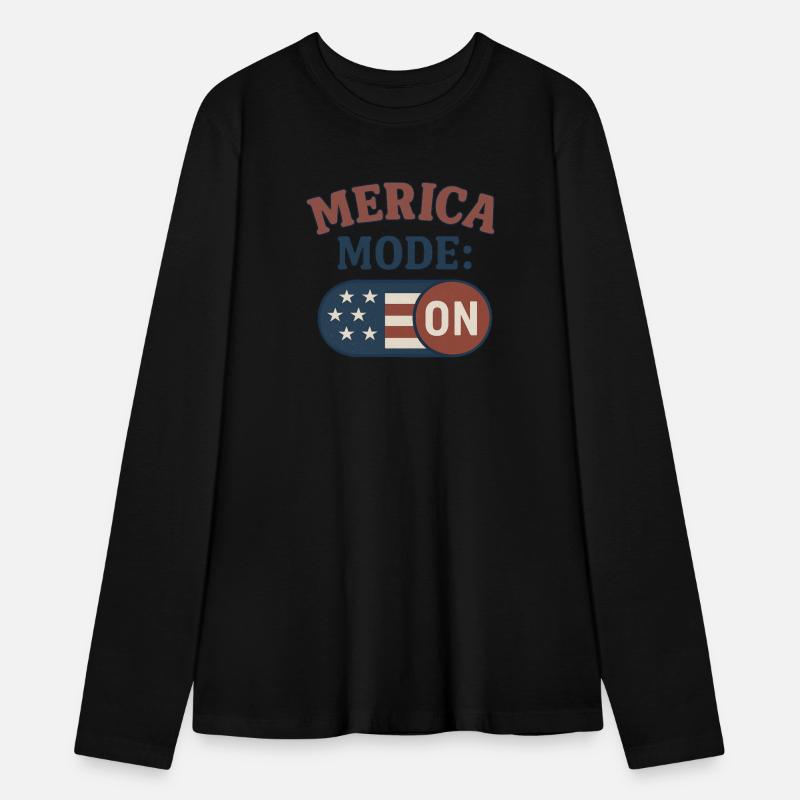 America Mode On Retro Badge