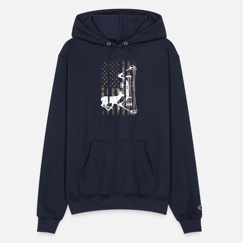 American Deer Hunting Bow Hunter Flag Accessories