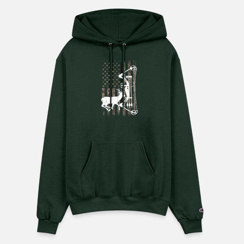 American Deer Hunting Bow Hunter Flag Accessories