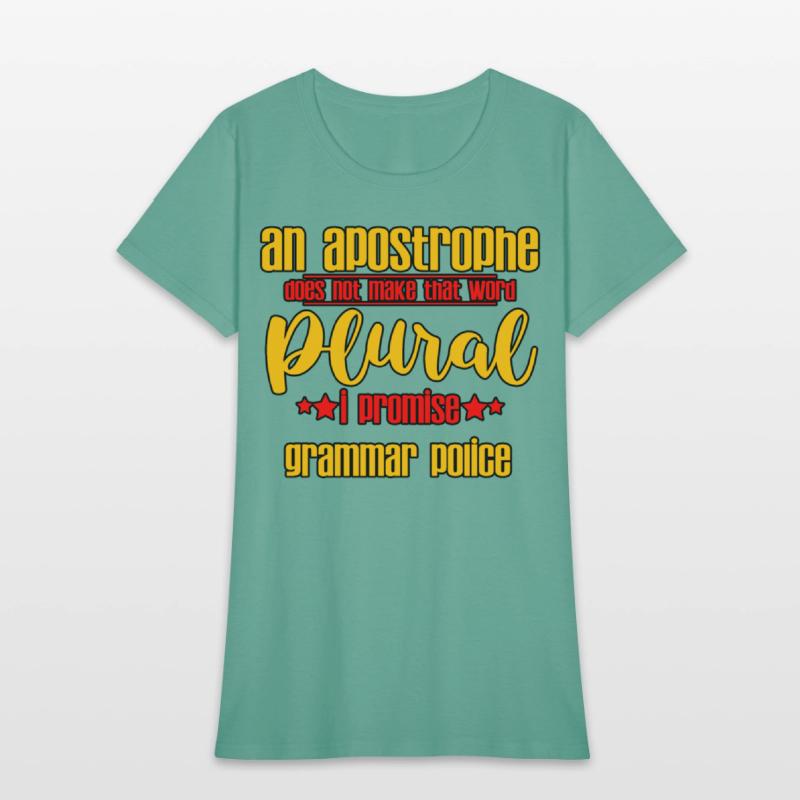 An Apostrophe Does Not Make That Word Plural 4