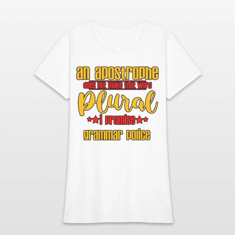 An Apostrophe Does Not Make That Word Plural 4