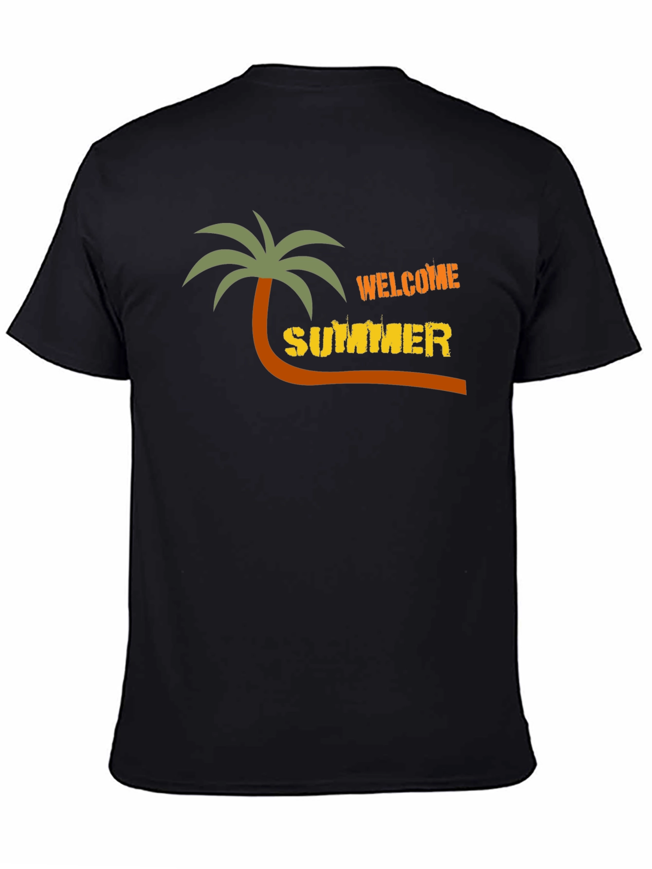Welcome Summer T-Shirt - Black