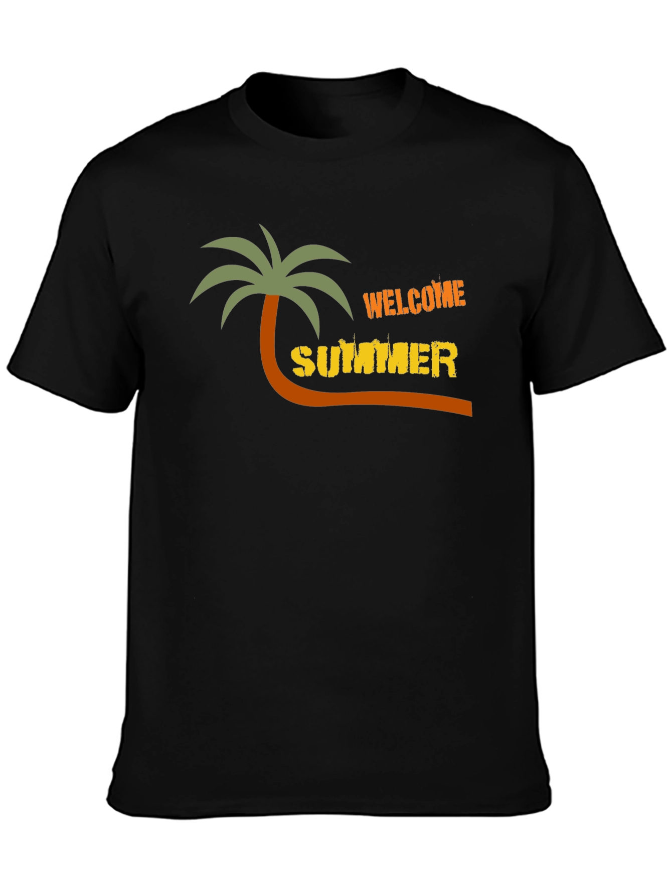 Welcome Summer T-Shirt - Black