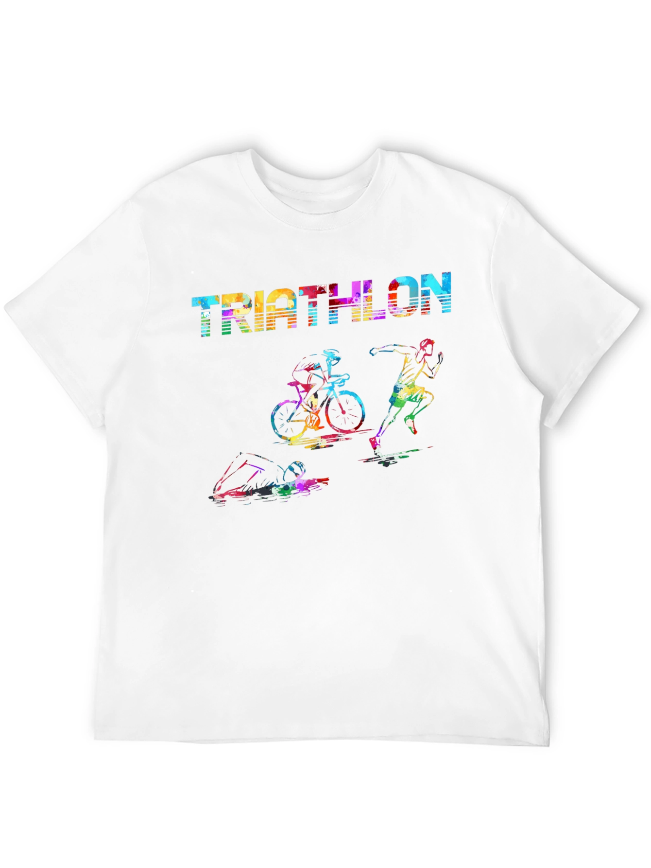 Triathlon Graphic T-Shirt