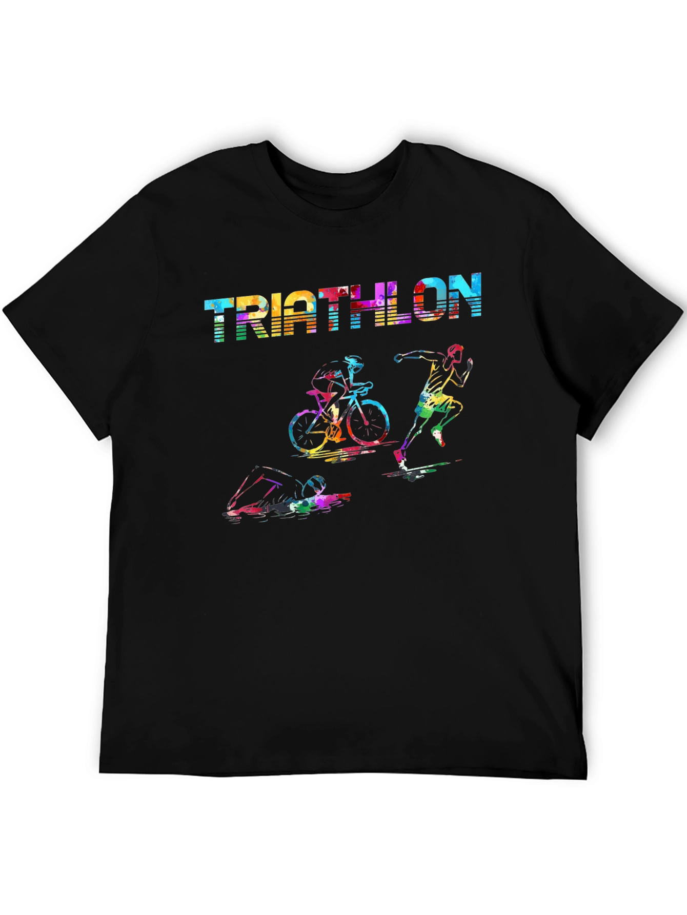 Triathlon Graphic T-Shirt