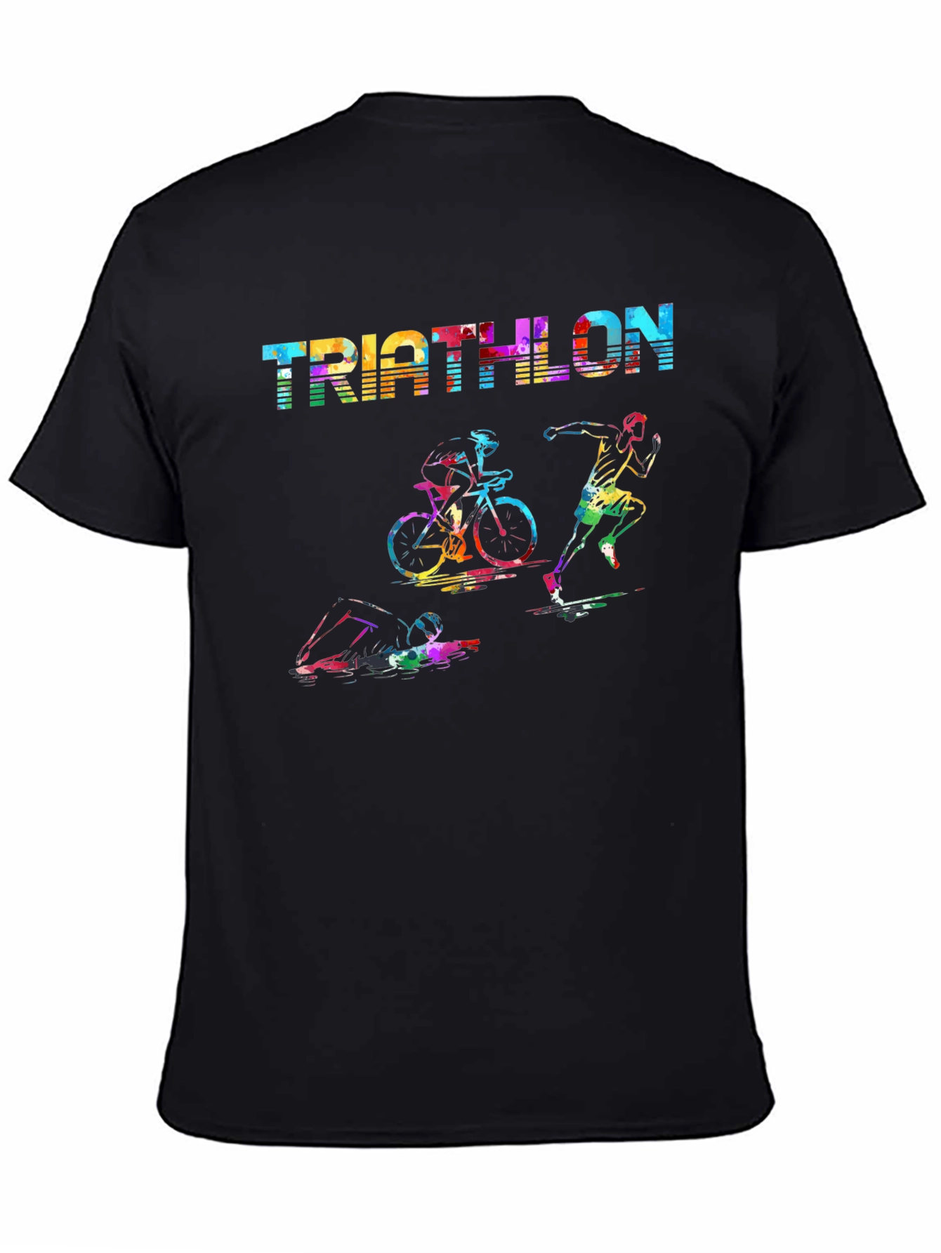 Triathlon Graphic T-Shirt