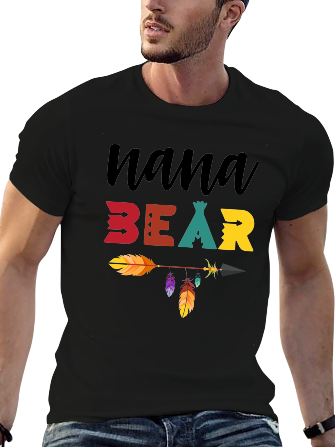 Nana Bear Graphic T-Shirt