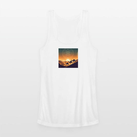 Arabic-Inspired Desert Camel Nightscape