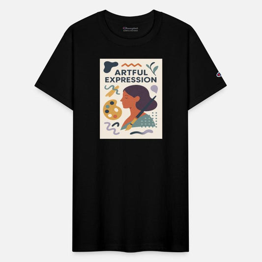 Artful Expression Artistic Woman Design