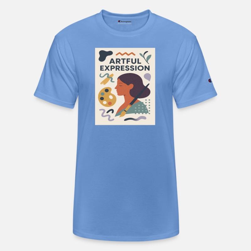 Artful Expression Artistic Woman Design