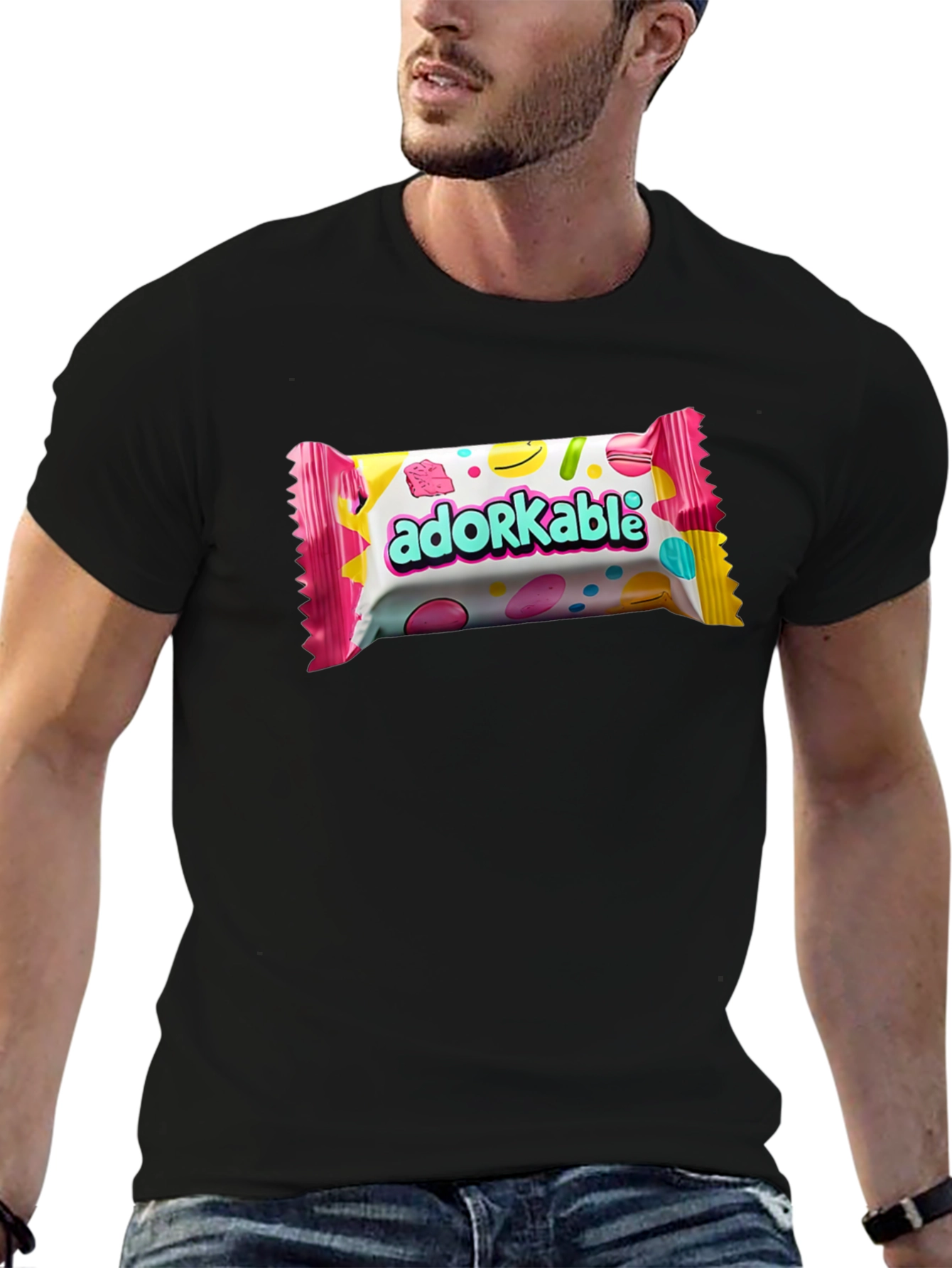 Adorkable Candy T-Shirt - Novelty Graphic Tee