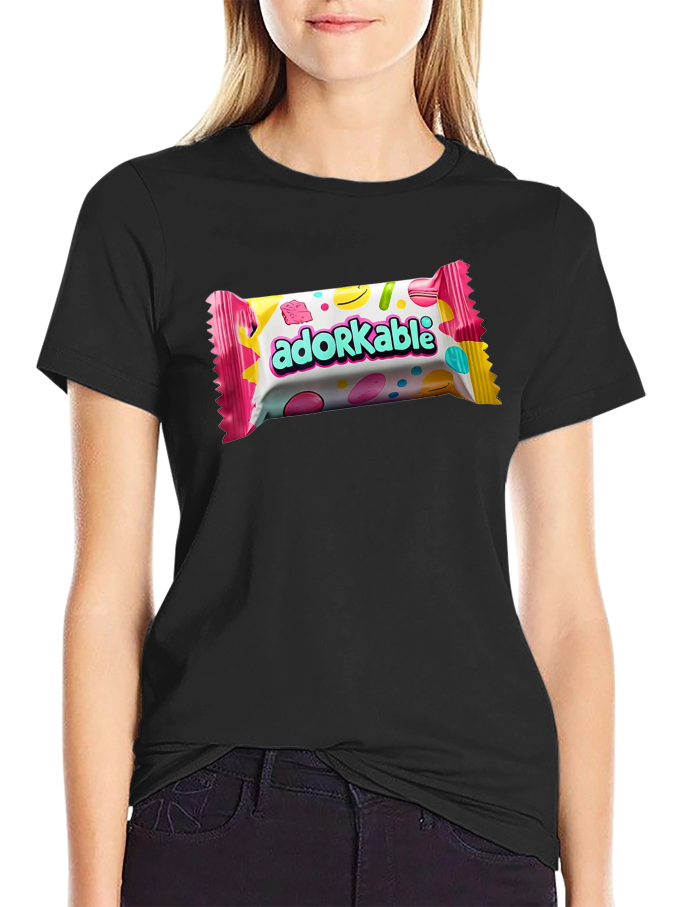 Adorkable Candy T-Shirt - Novelty Graphic Tee