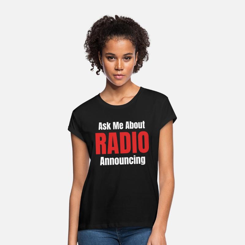 Ask Me About Radio Announcing Funny Radio Host