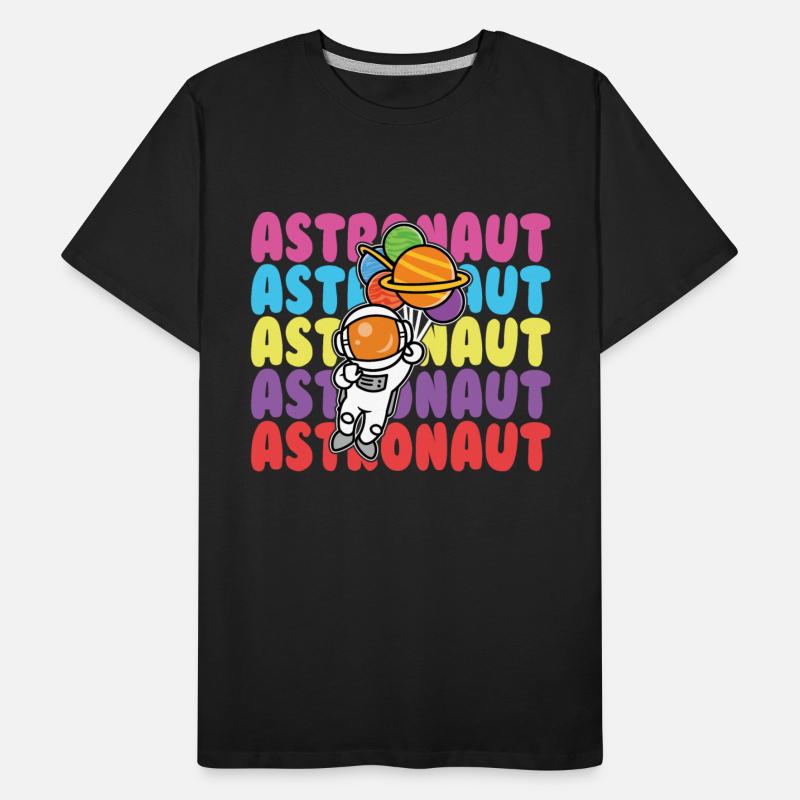 Astronaut Balloon Planet Outer Space Cosmonaut