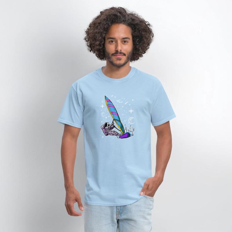 Astronaut Space Surfer Windsurfing Windsurfer