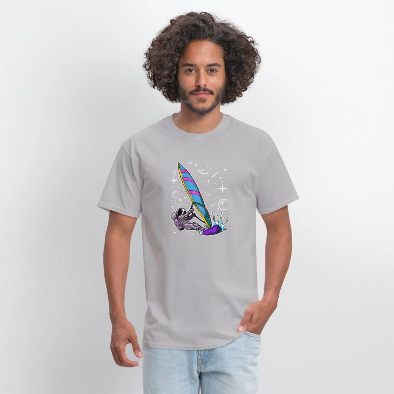 Astronaut Space Surfer Windsurfing Windsurfer