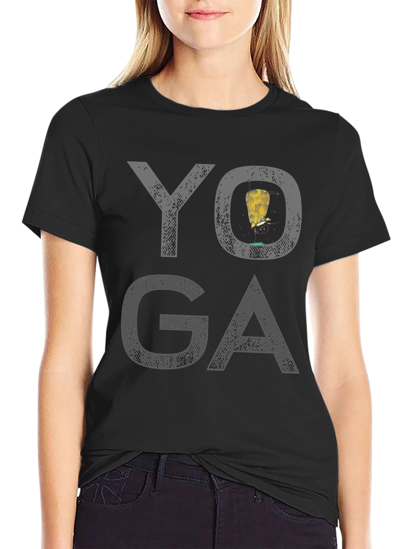 Yoga T-Shirt: Unique Design Comfortable Fit