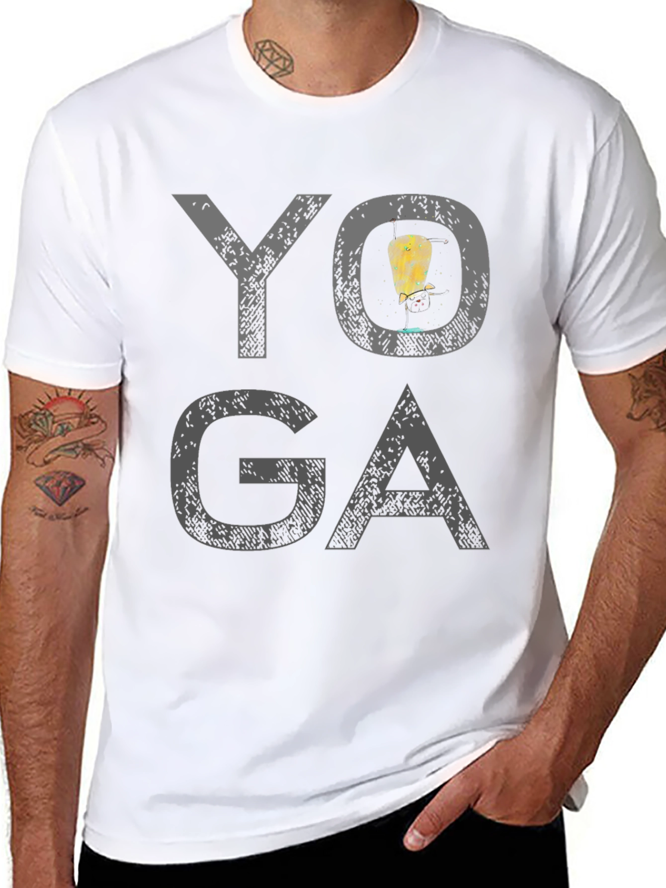 Yoga T-Shirt: Unique Design Comfortable Fit