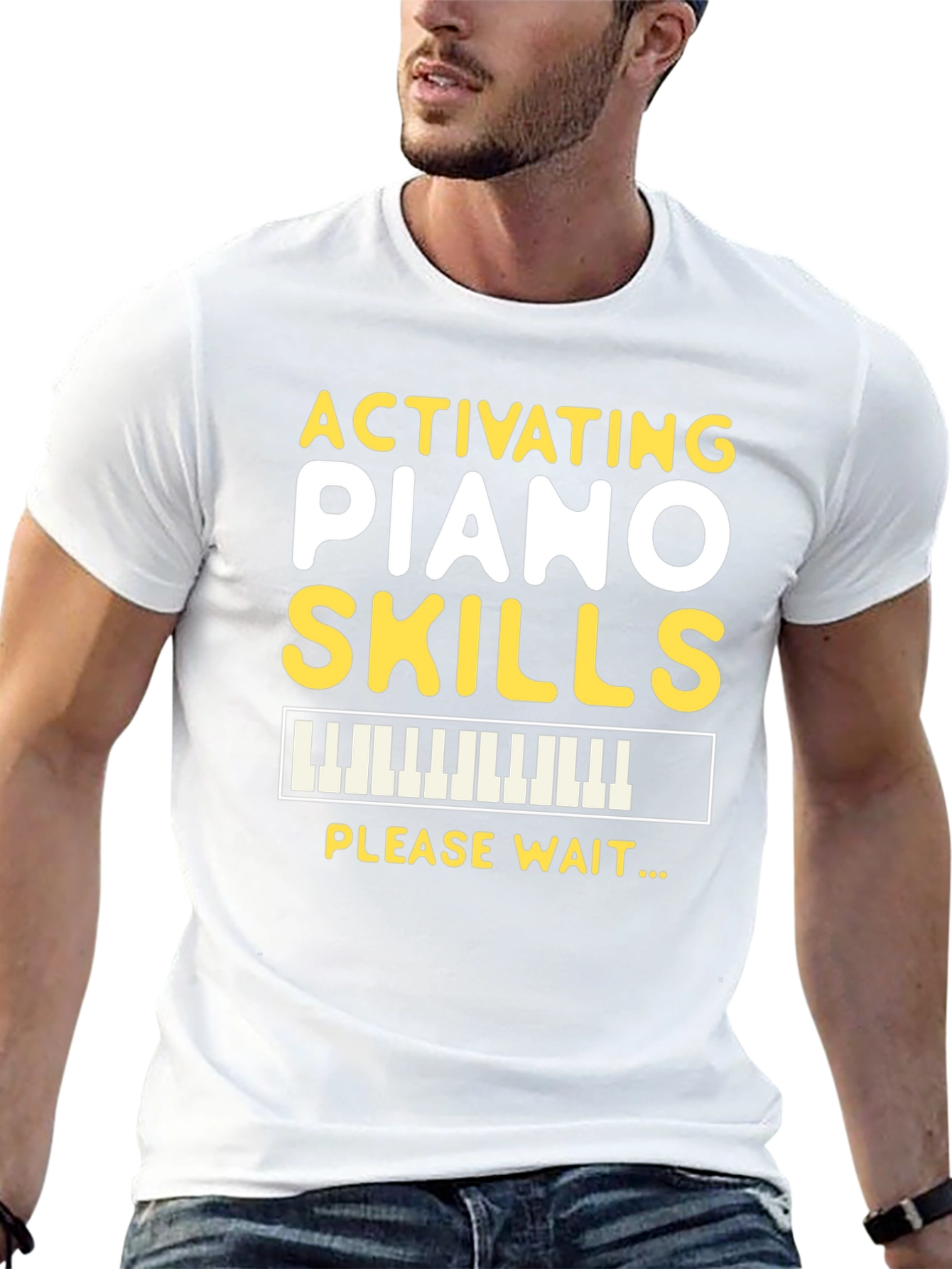 Activating Piano Skills Graphic T-Shirt