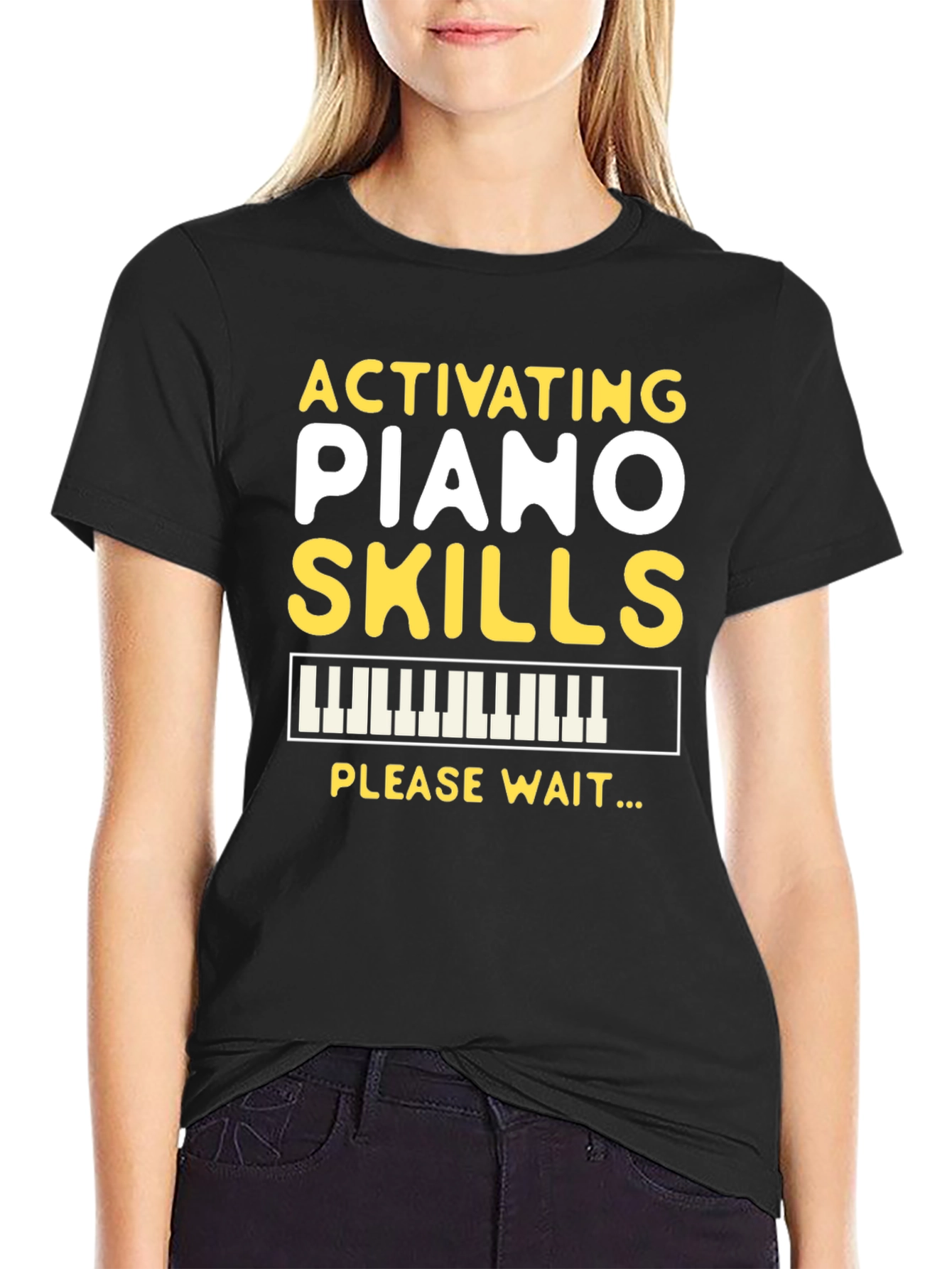 Activating Piano Skills Graphic T-Shirt