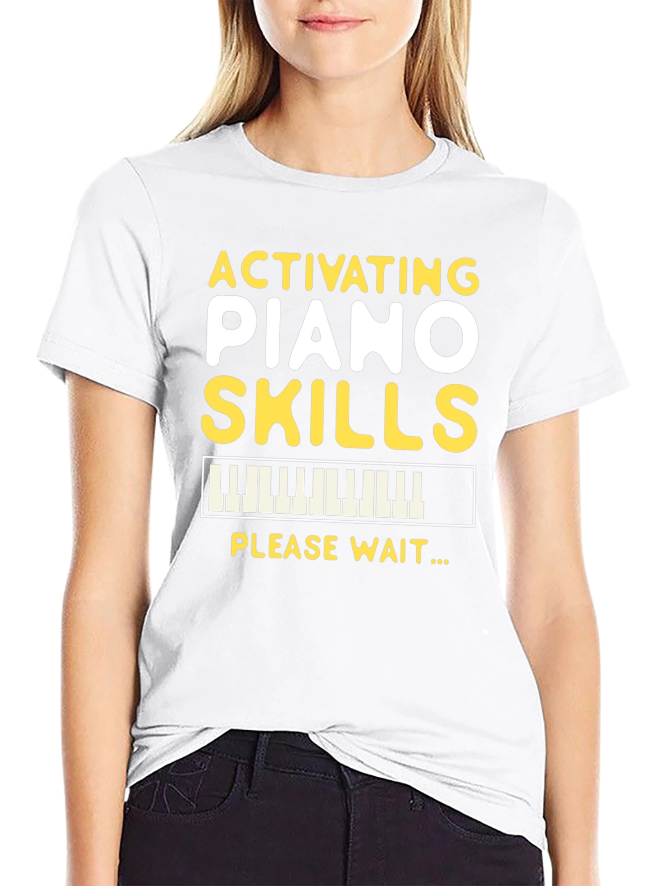 Activating Piano Skills Graphic T-Shirt