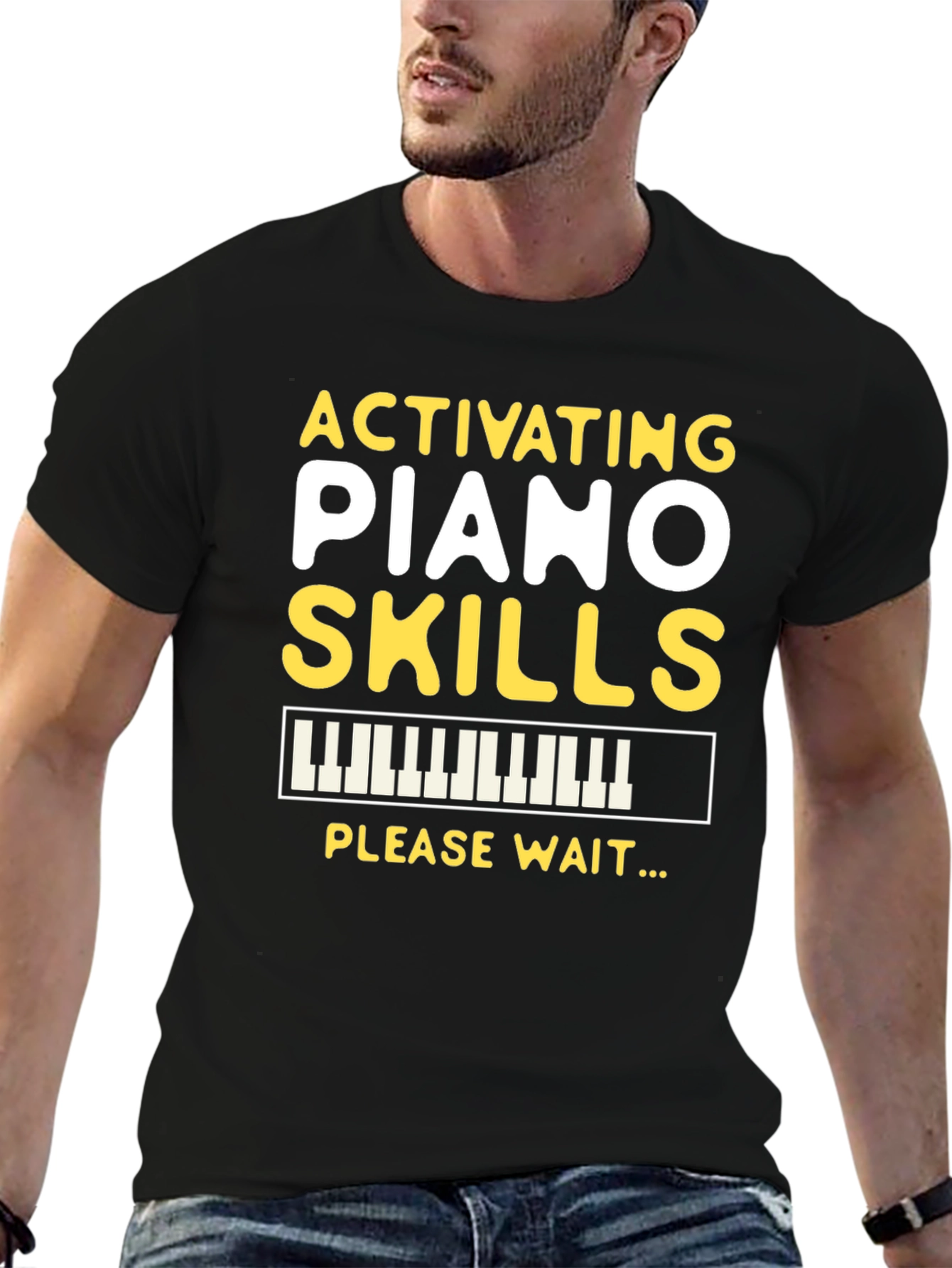 Activating Piano Skills Graphic T-Shirt