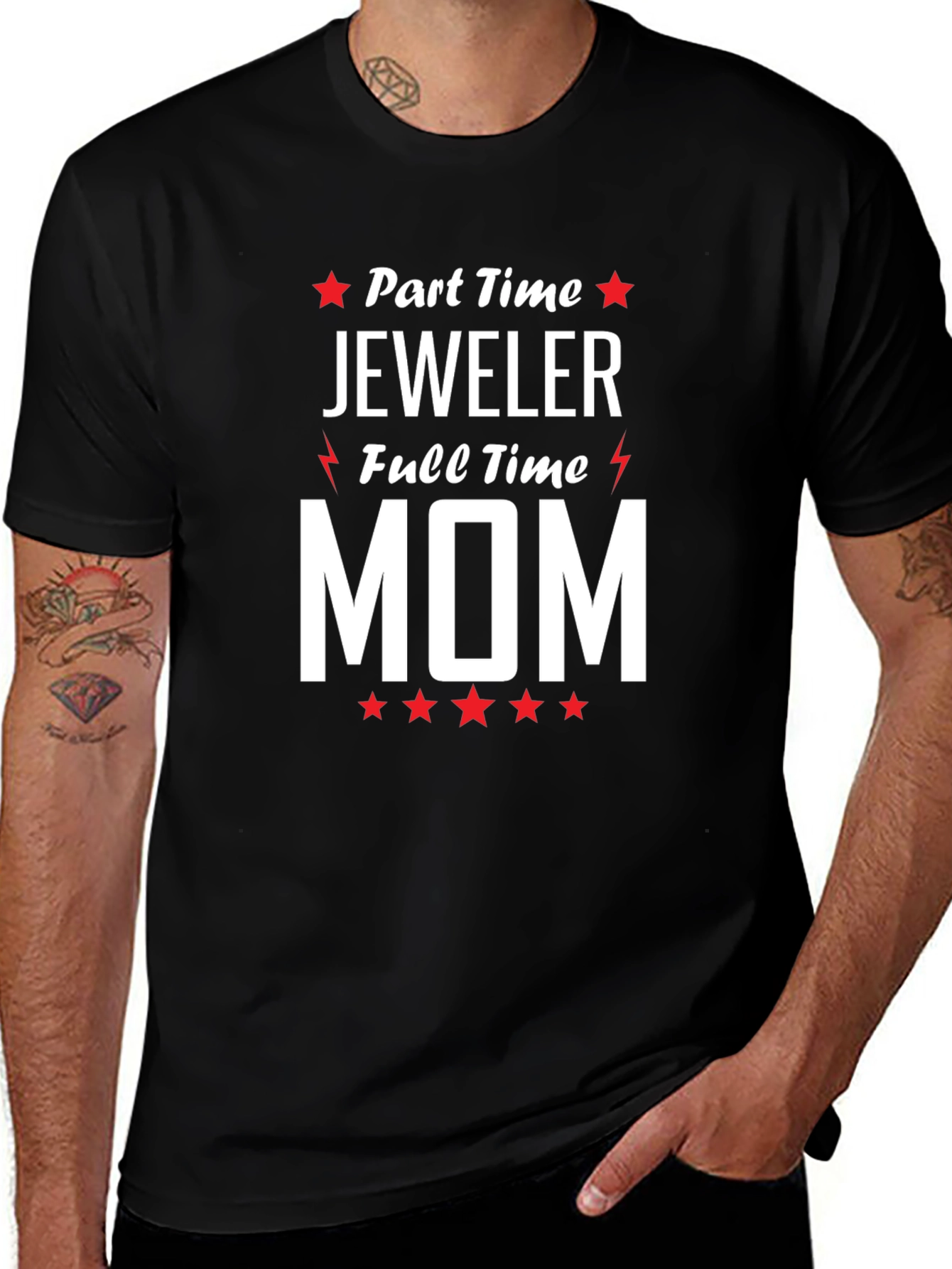 Part-Time Jeweler Full-Time Mom Graphic T-Shirt