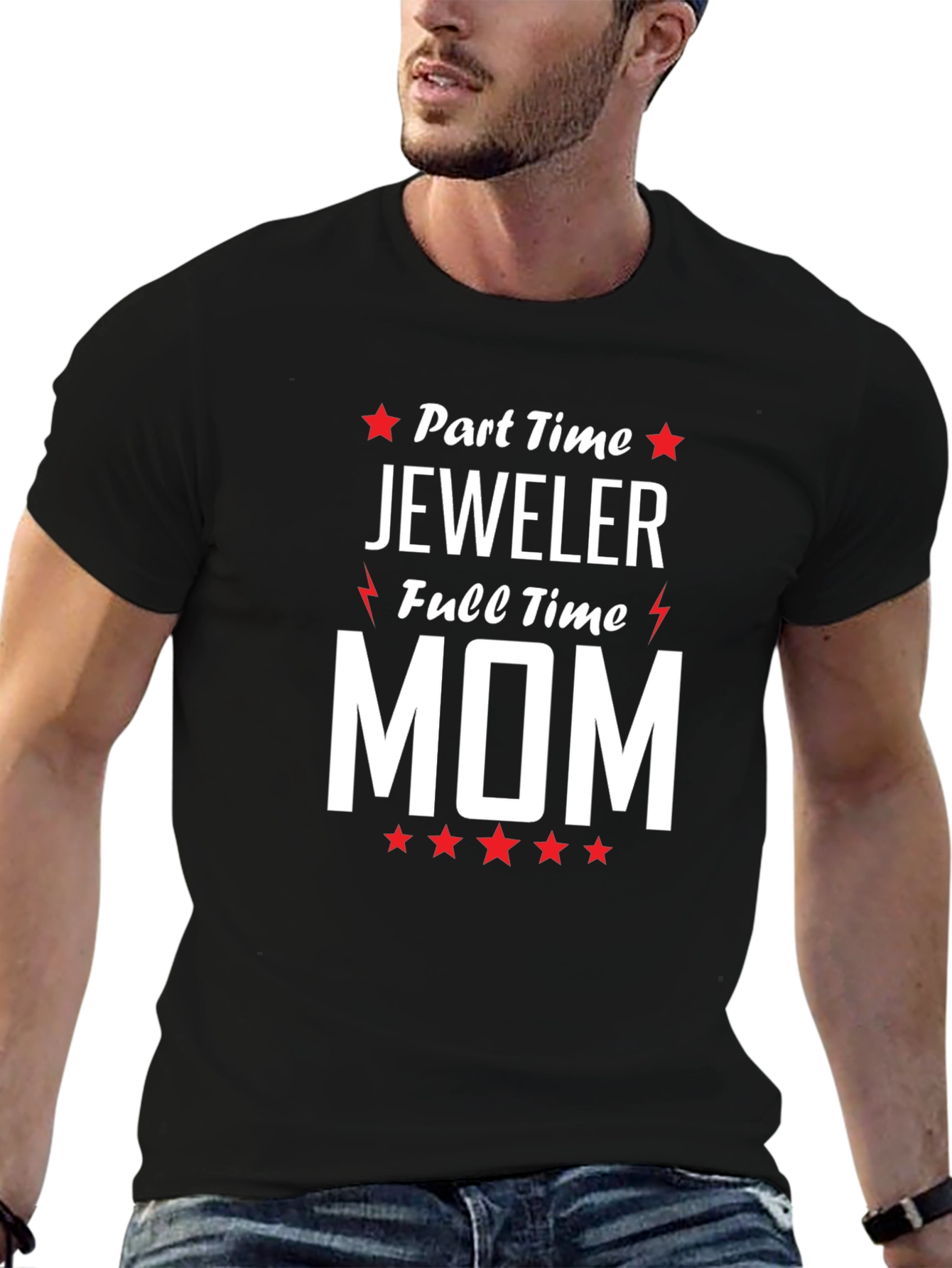 Part-Time Jeweler Full-Time Mom Graphic T-Shirt
