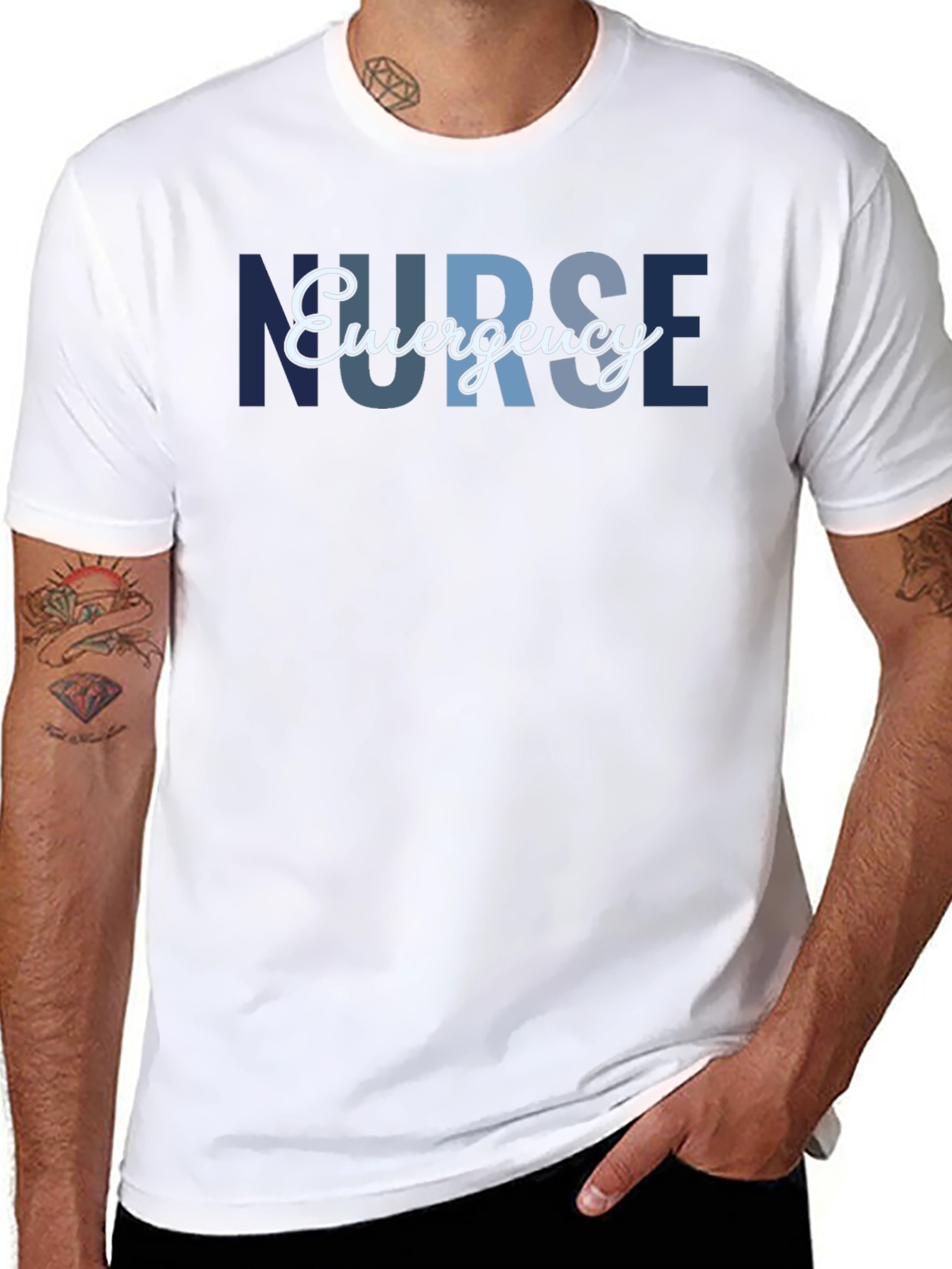 Emergency Nurse T-Shirt - Stylish Medical Apparel