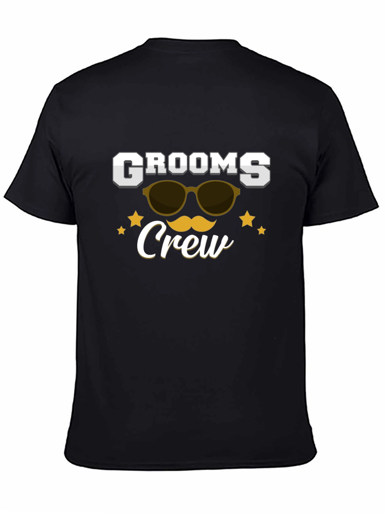 Grooms Crew Graphic T-Shirt - Wedding Party Apparel