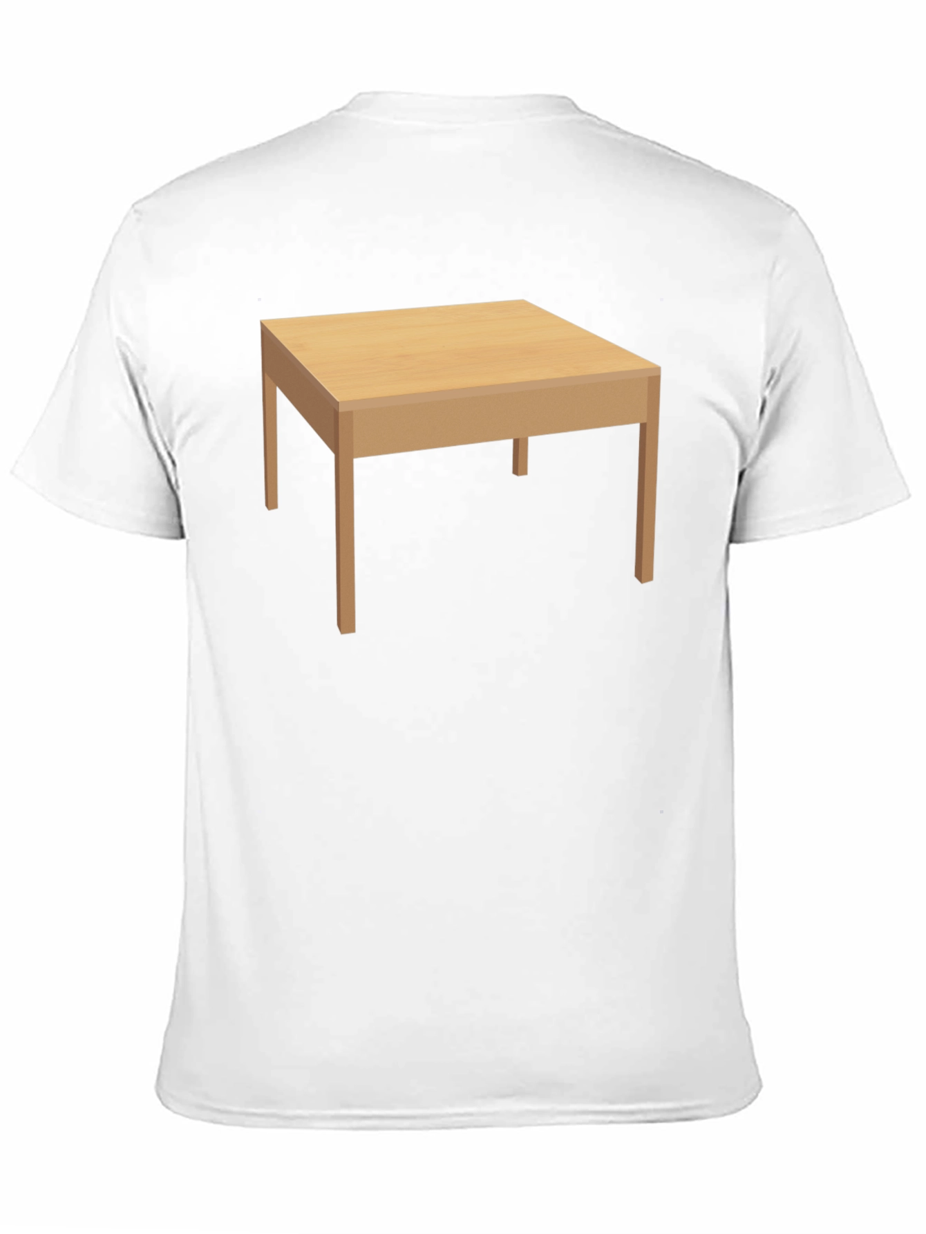 Table Graphic Mens Black T-Shirt