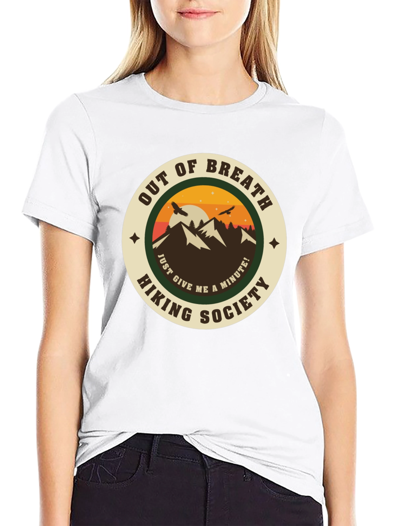 Out of Breath Hiking Society T-Shirt
