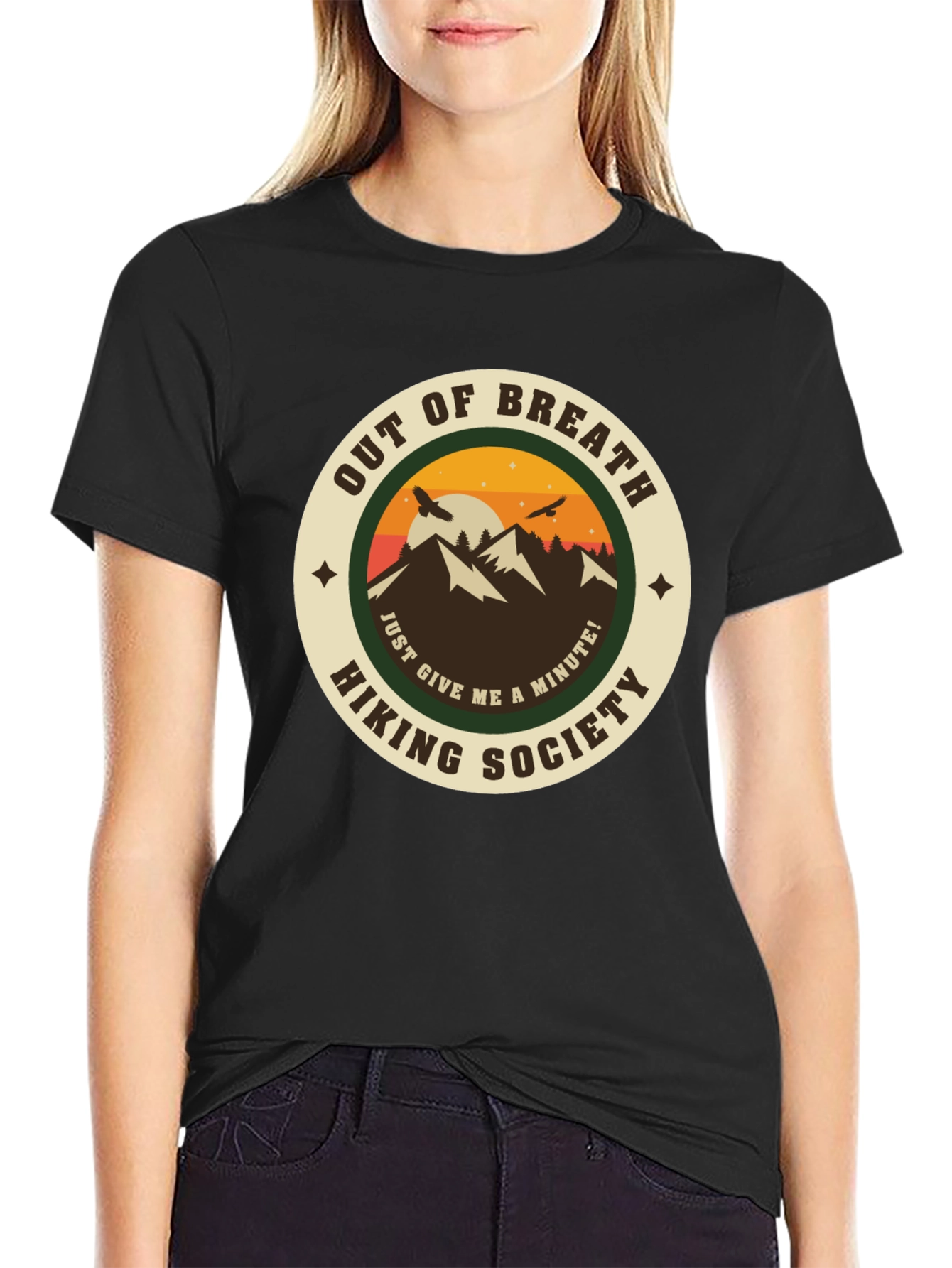 Out of Breath Hiking Society T-Shirt