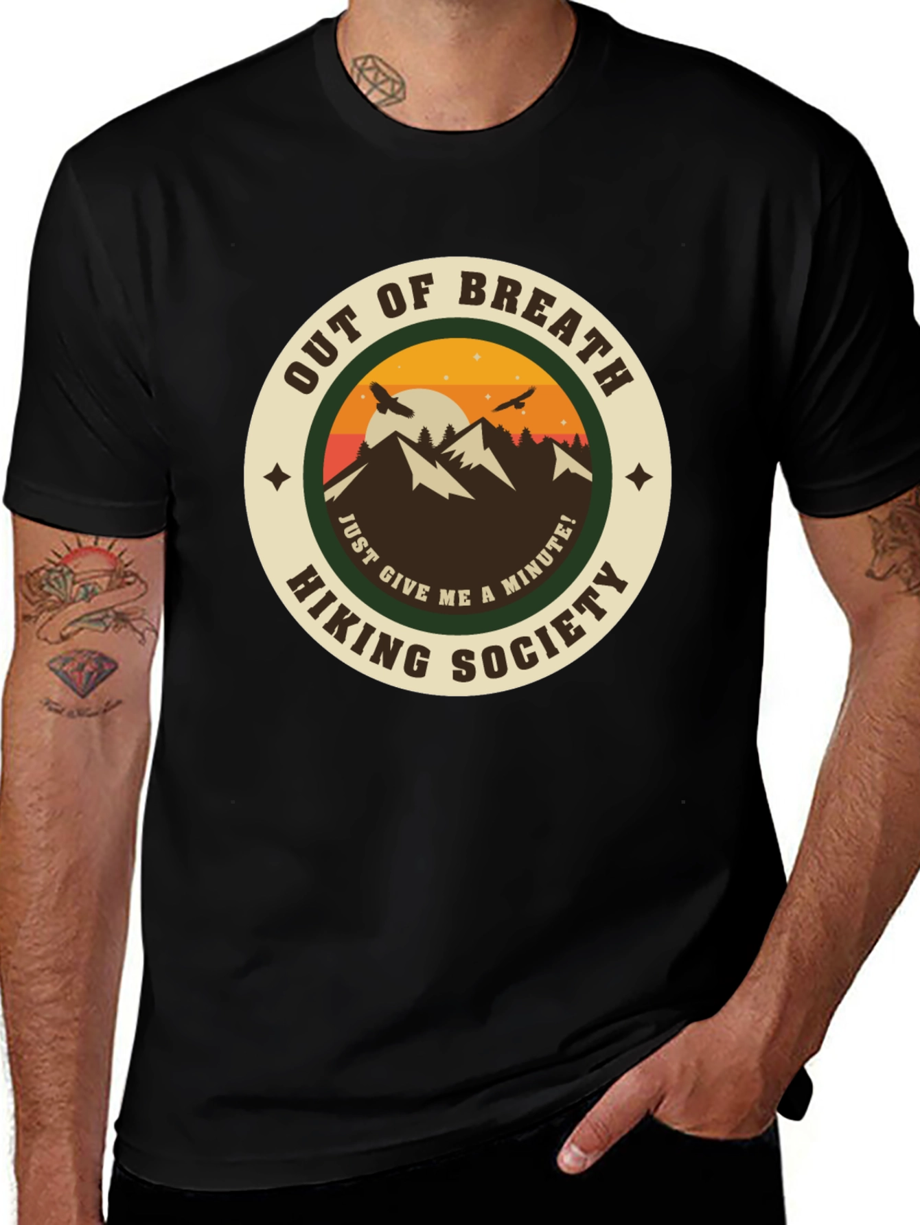Out of Breath Hiking Society T-Shirt